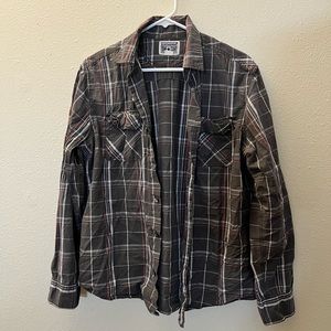 Converse One Star flannel size medium
